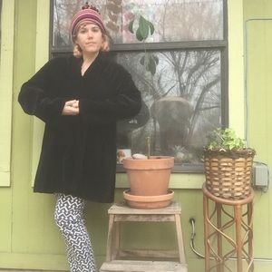 Vintage Velvet Coat by Coats by Cattiva